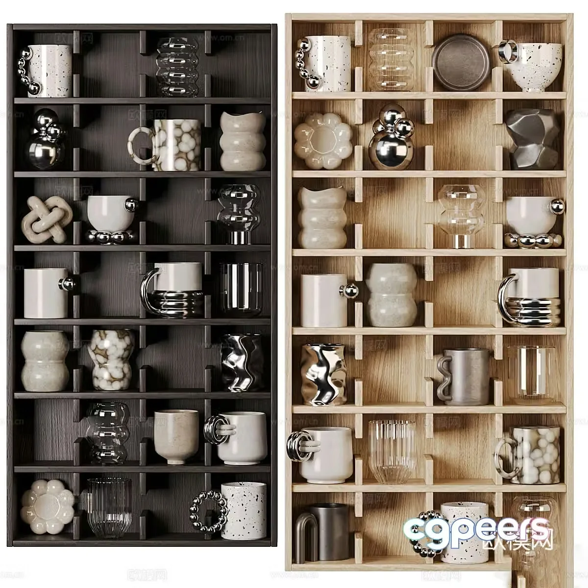 Modern Modern Artisan Mug Series 3D Model