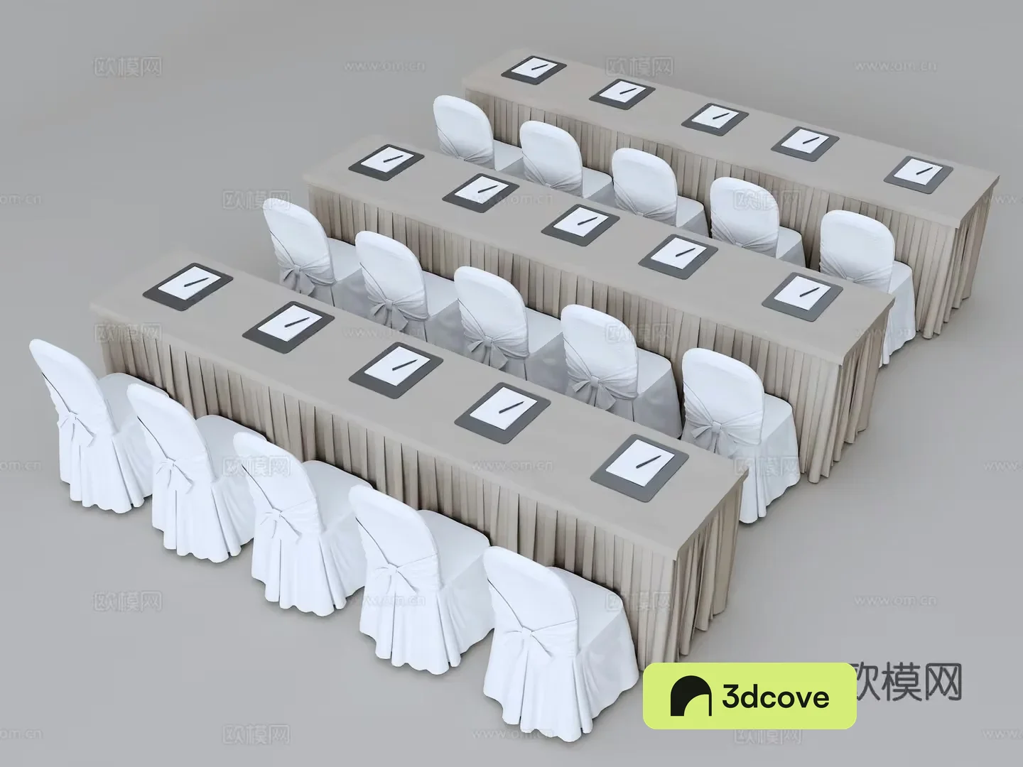 Rectangular Tables With Chairs