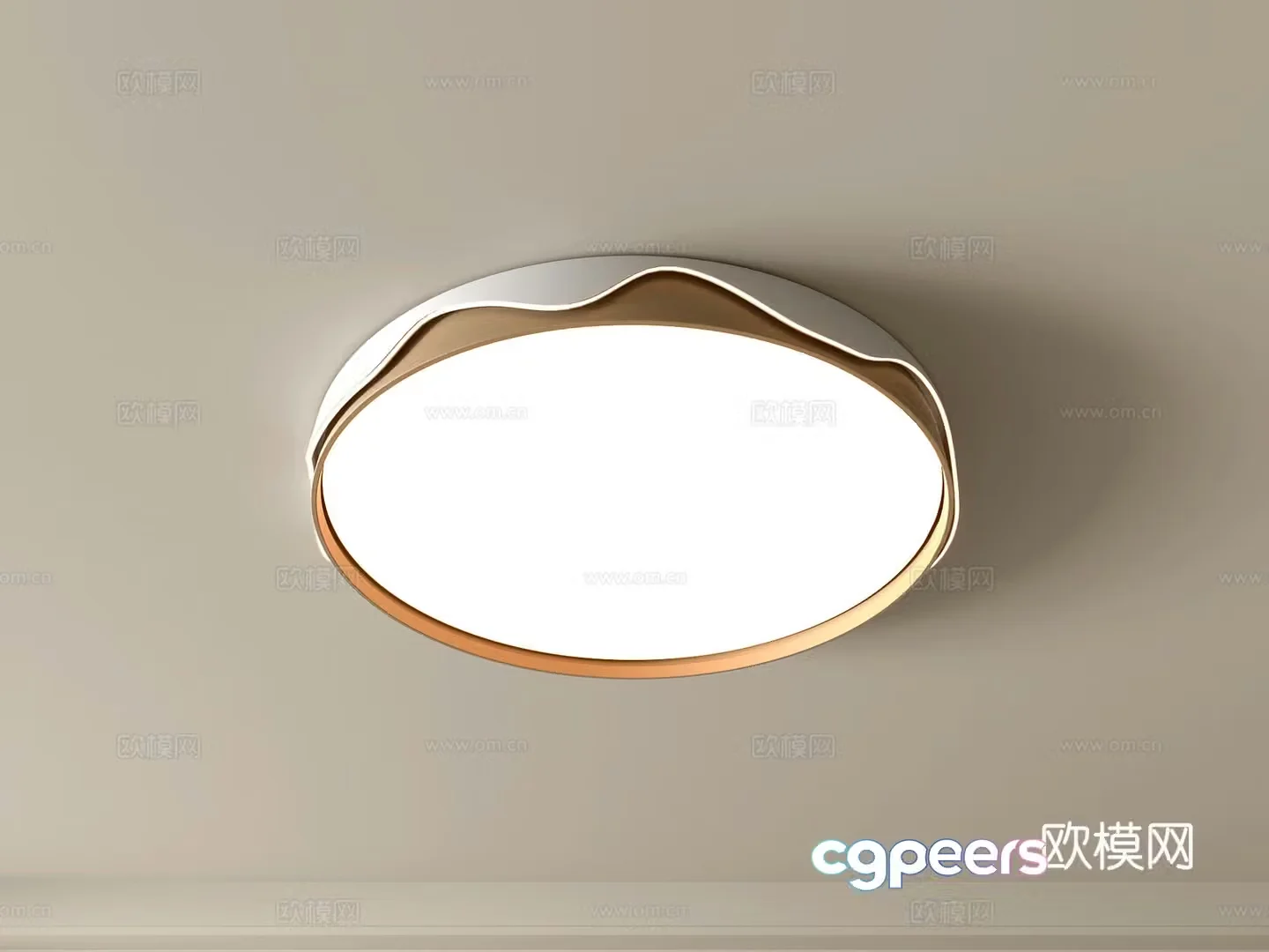 Modern ceiling lamp Geometric ceiling lamp Bedroom lamp Artistic shaped lamp Fashion living room lamp 3D model