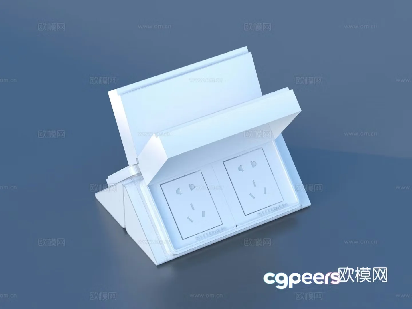 Switch Switch Socket Panel 3D Model