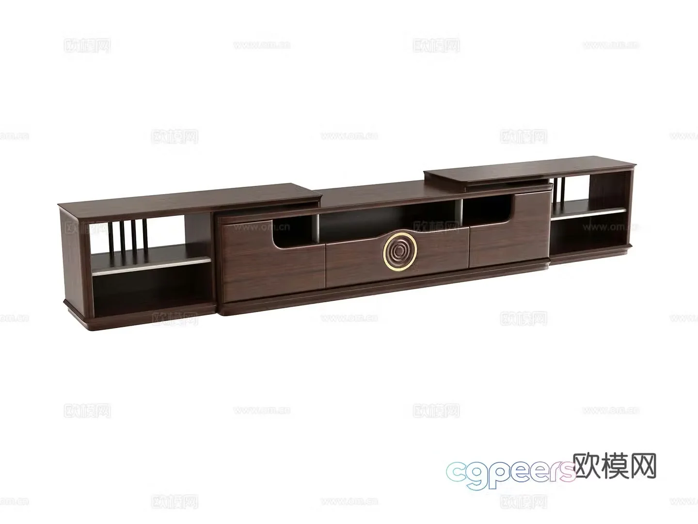 New Chinese style TV cabinet 3d model