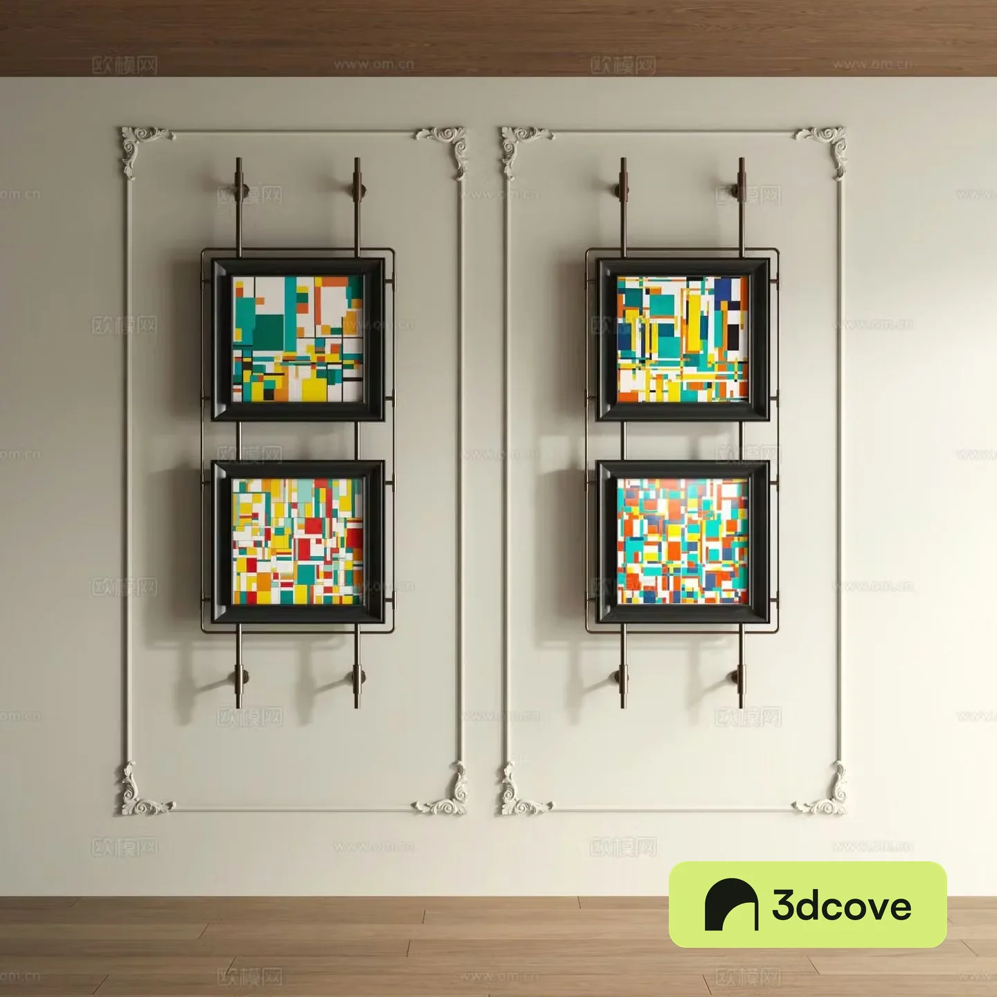 Modern abstract painting decorative painting