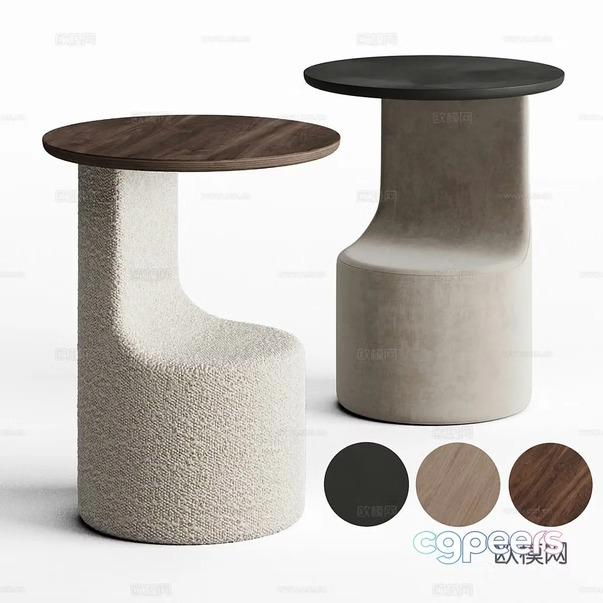 3D model of side angle angle