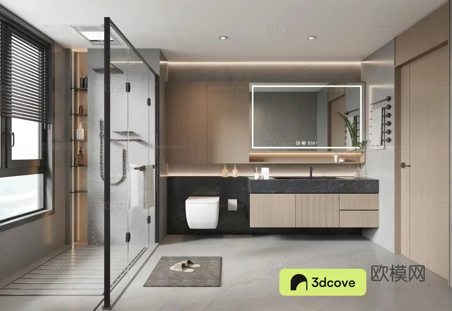 Modern bathroom