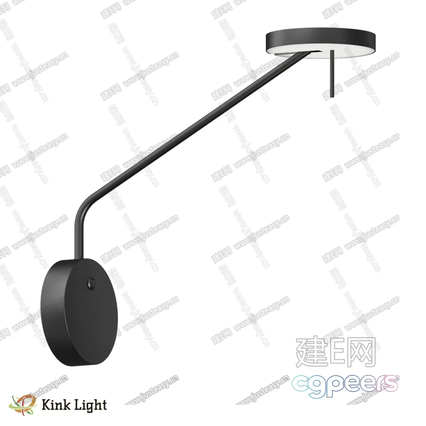 A Kink Light Fixture 3D Model – 9420 – VRAY Render