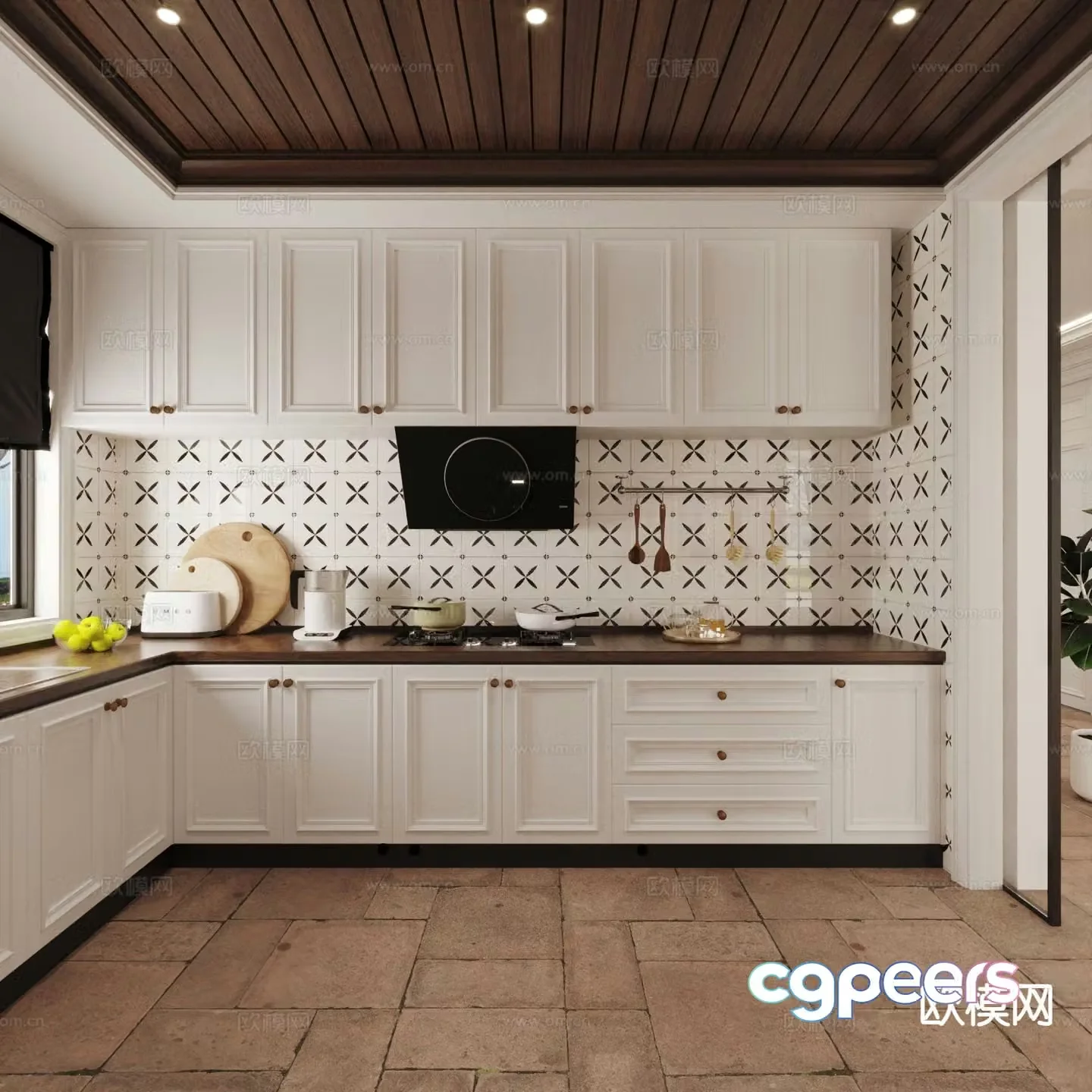 French kitchen 3d model
