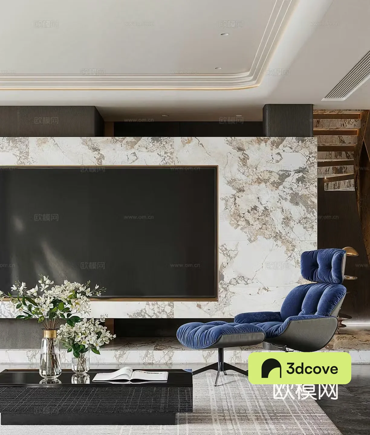 Modern single sofa