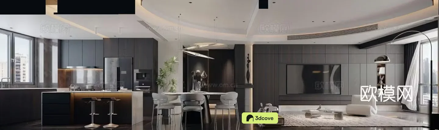 Modern guest restaurant