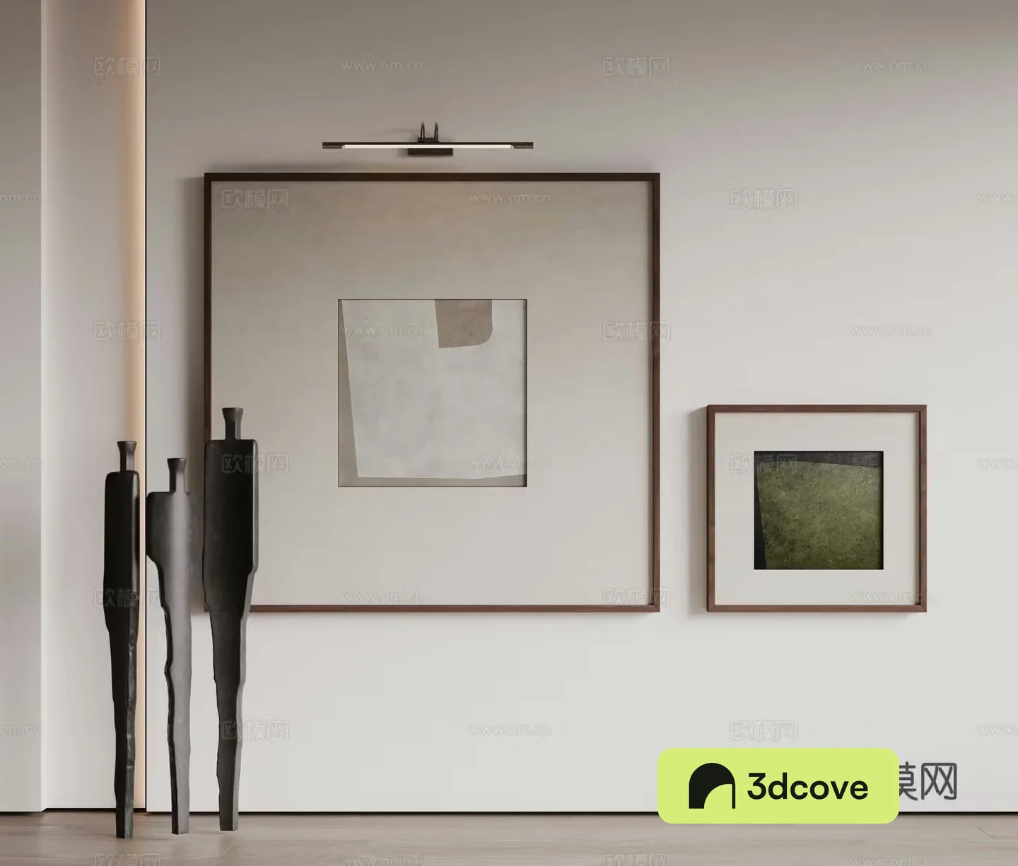 Modern minimalist decorative paintings Waviva medieval style hanging paintings cream style decoration paintings Italian style hanging paintings black and white