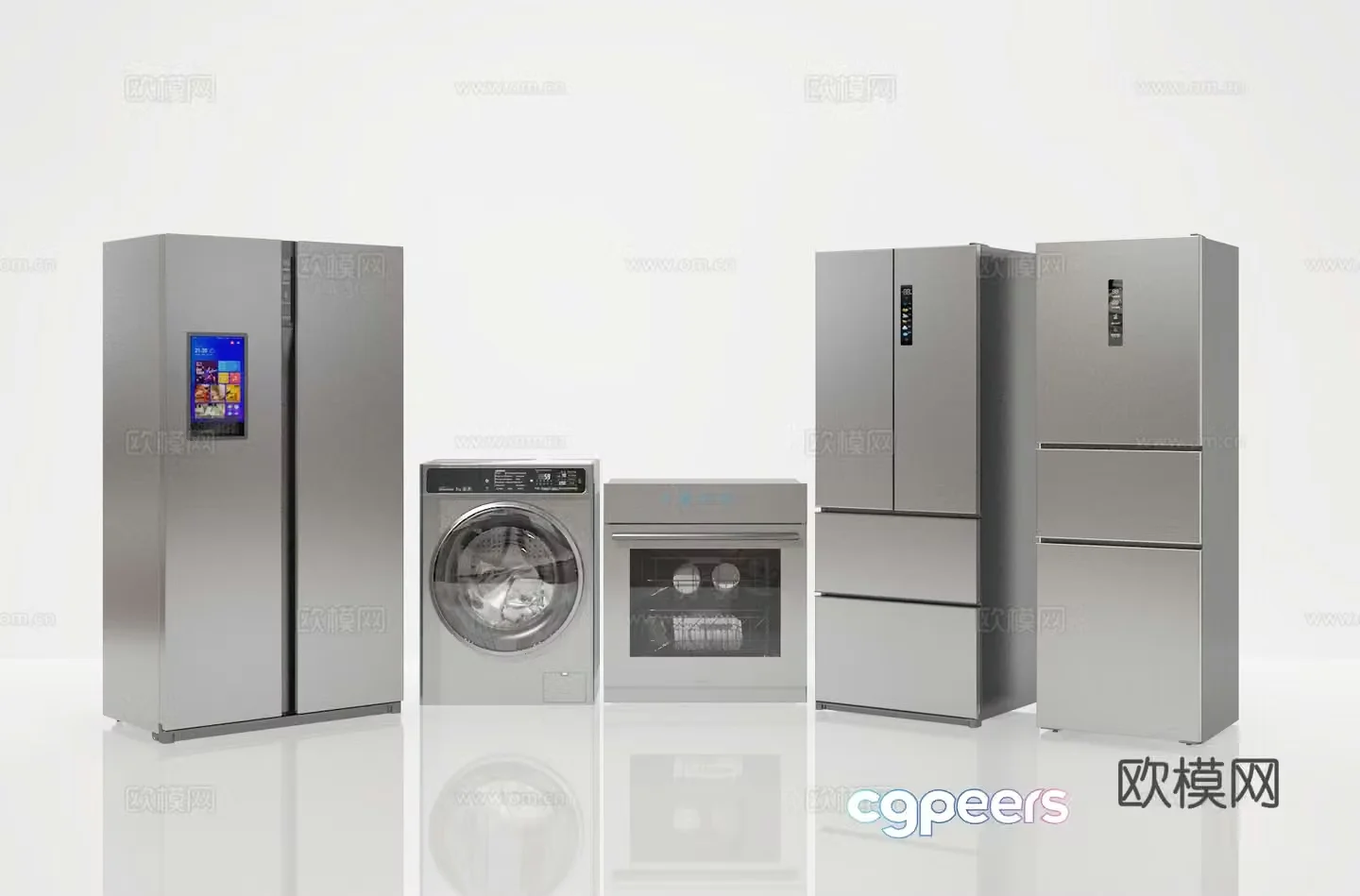 Refrigerator 3d model