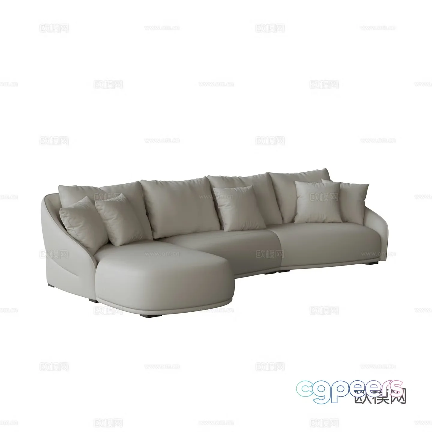 Modern sofa 3d model