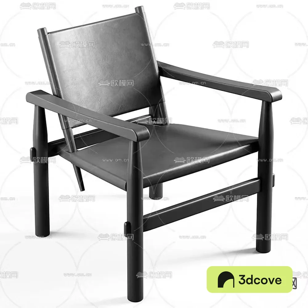 Cassina leather lounge chair