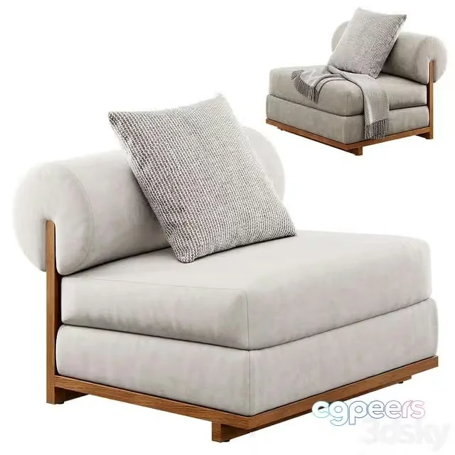 3ds Max Free – Moving Mountain Slipper Chair
