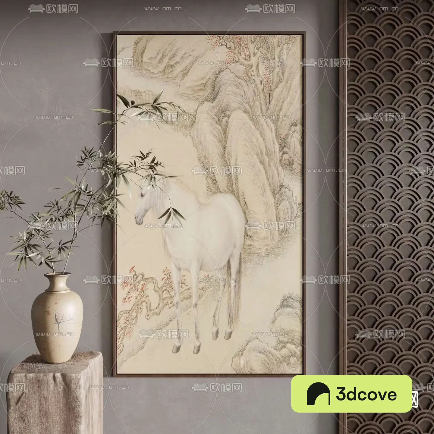 Ink painting Landscape painting Decorative painting