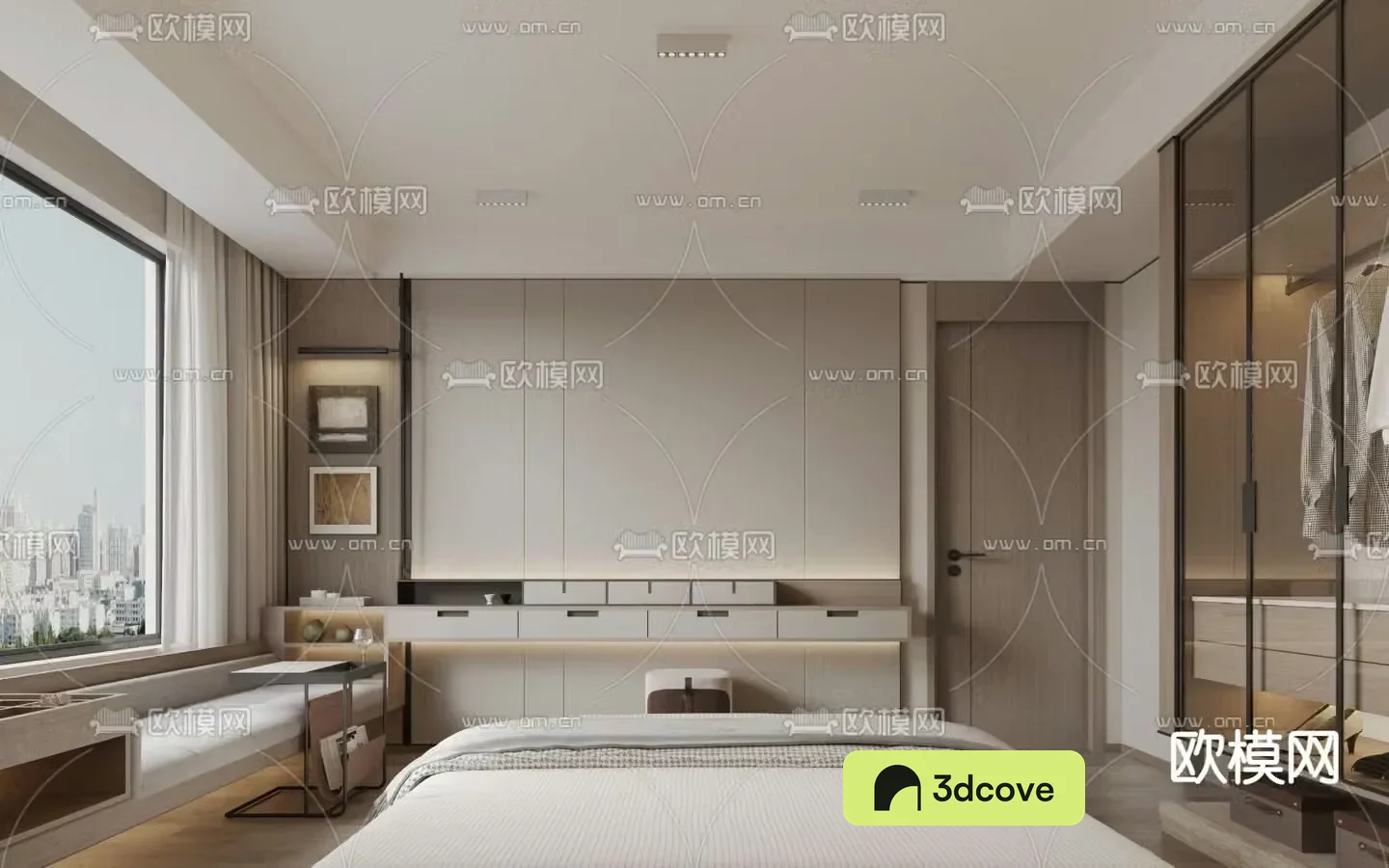 Modern bedroom Master room