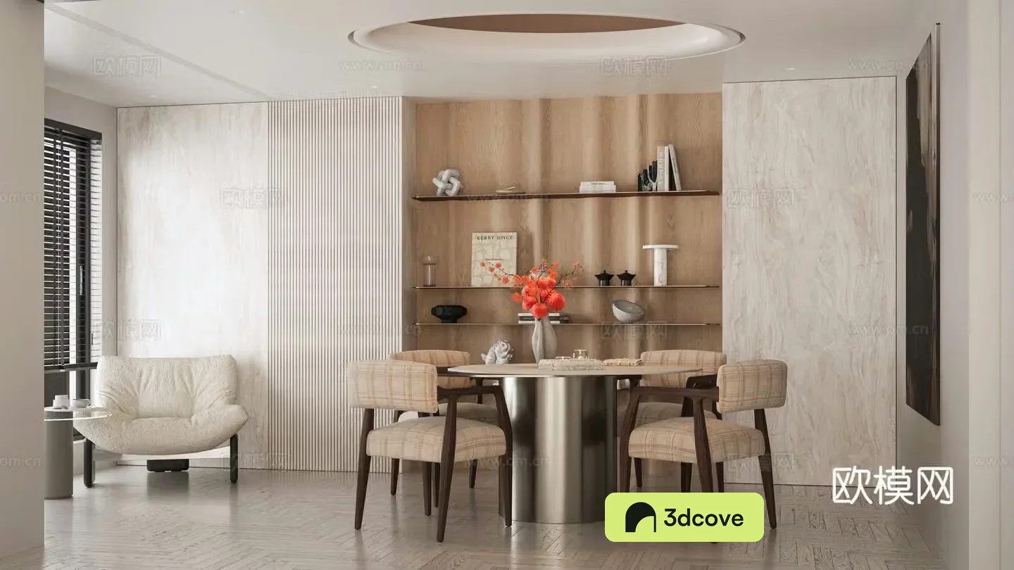 Restaurant Kitchen Leisure Area Study
