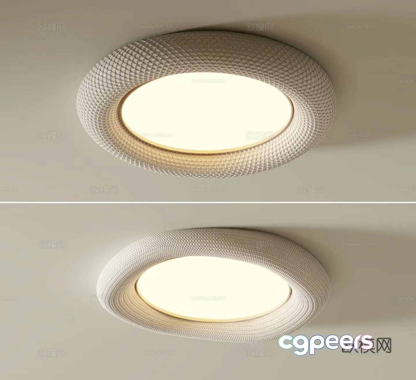 Modern ceiling lamp 3d model