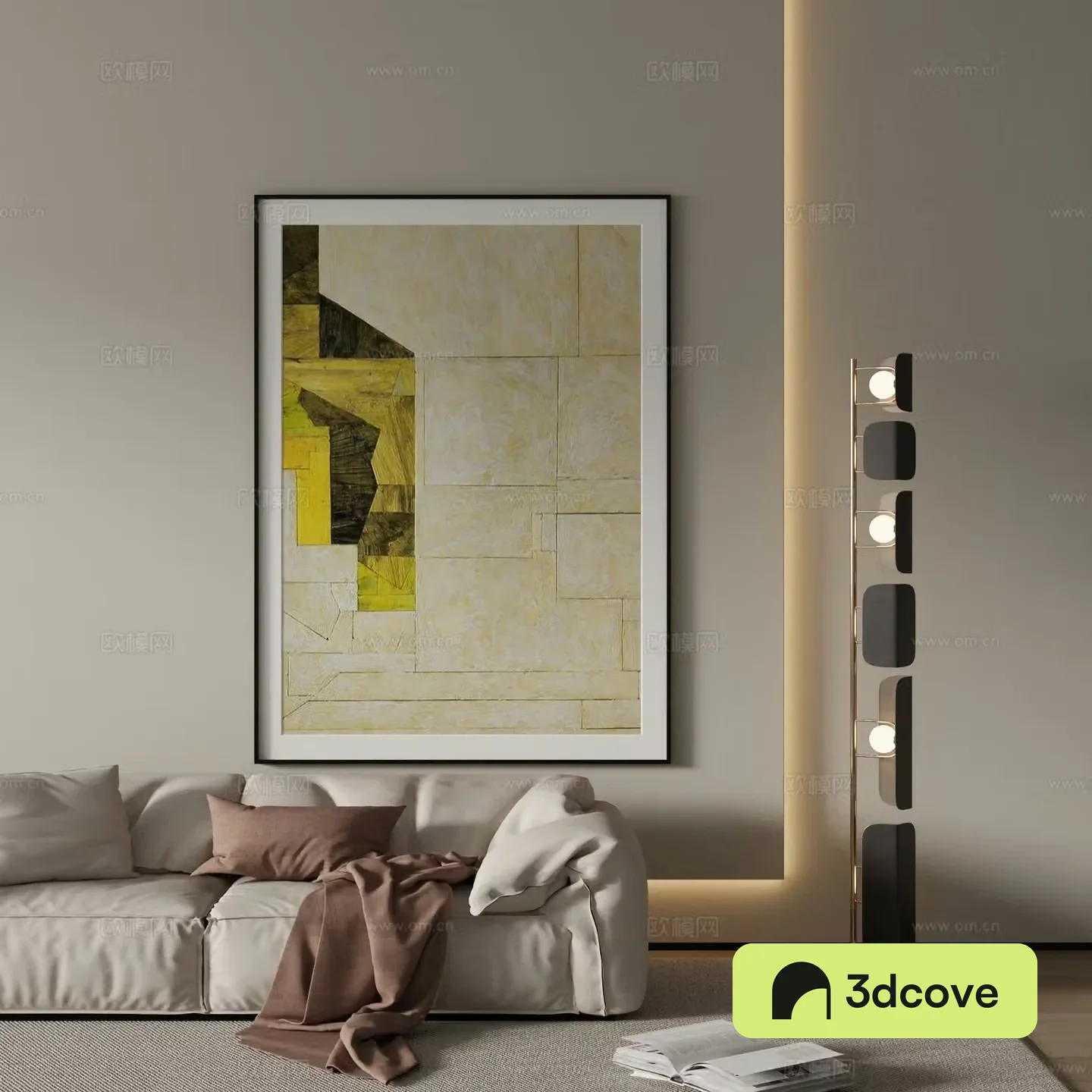 Modern abstract painting Decorative painting