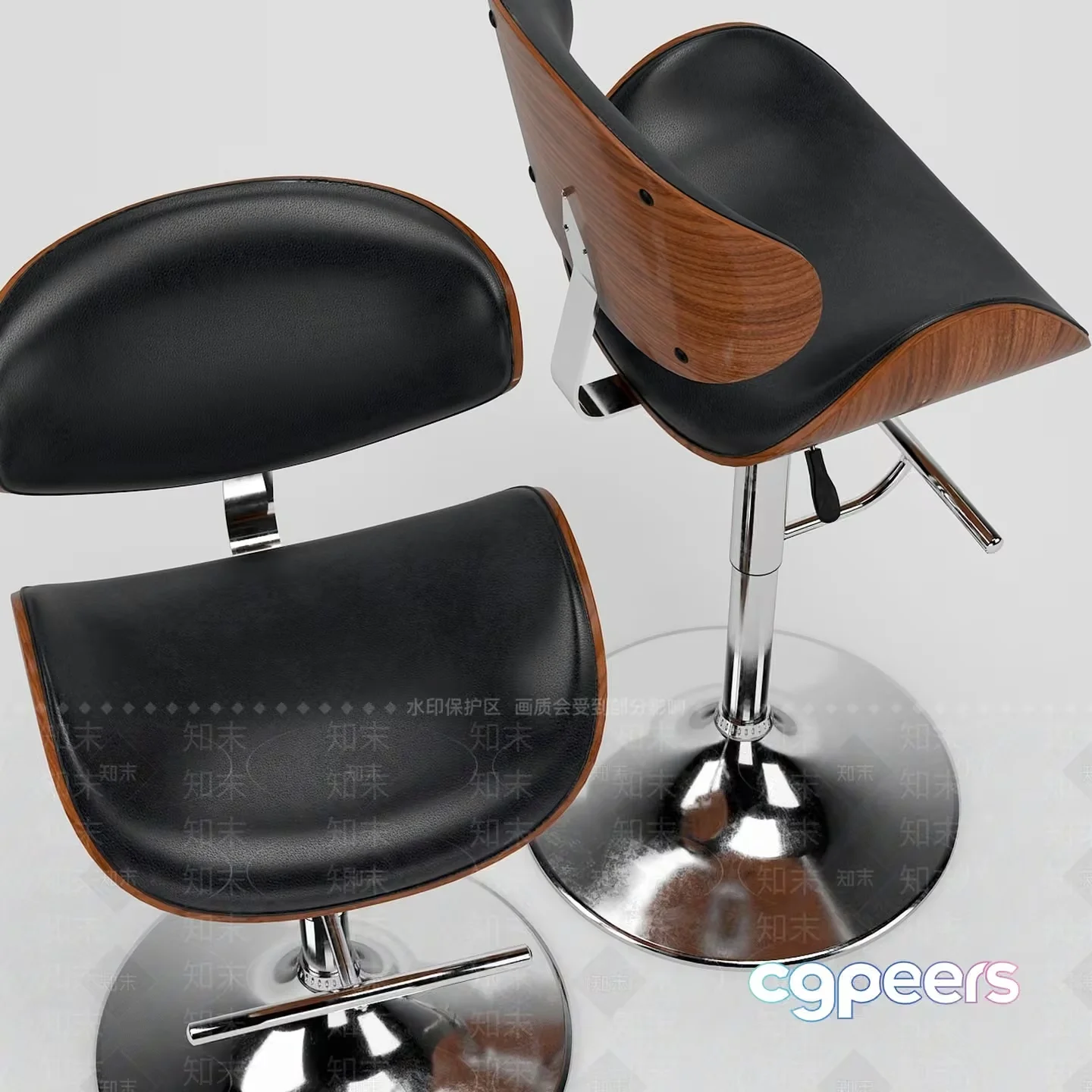 Modern Office Chair 3D Model – 156 – VRAY Render
