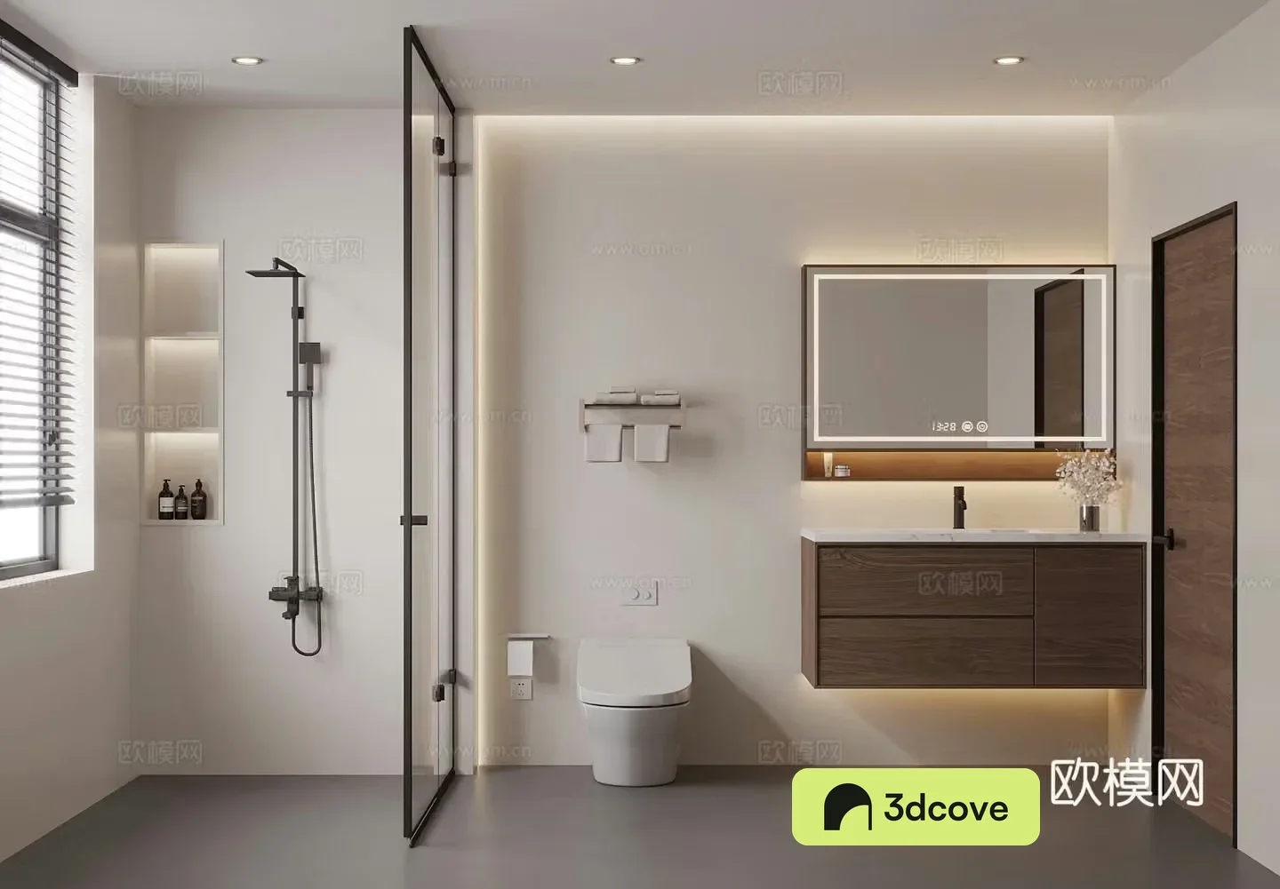 Modern Jingjifeng Bathroom Toilet Bathroom Cabinet