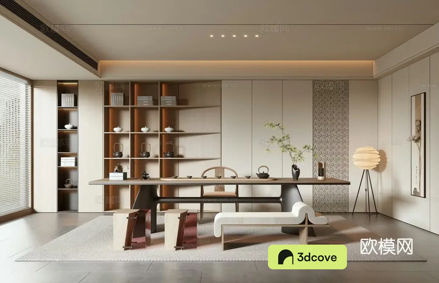 New Chinese tea room