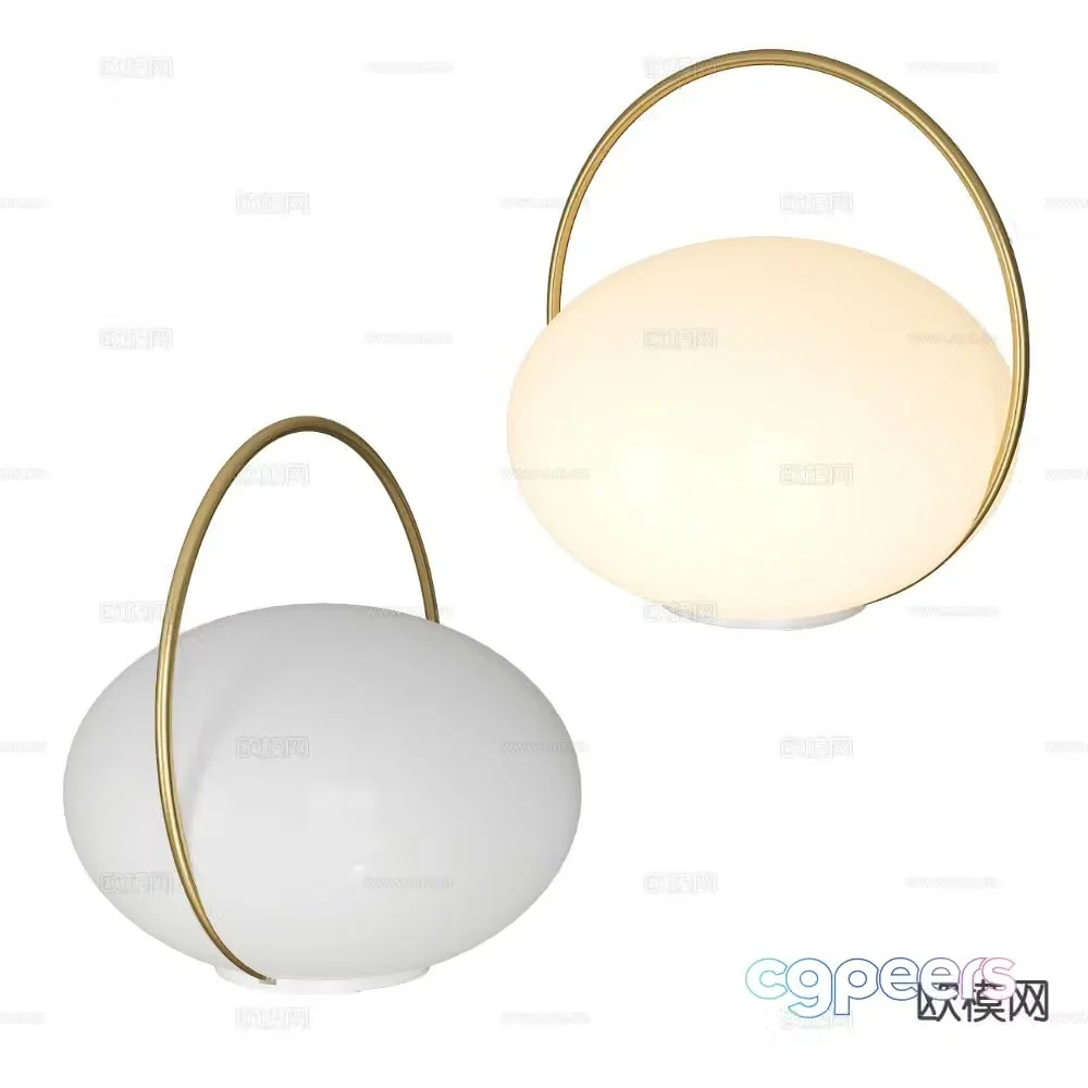 UMAGE Italian luxury table lamp 3D model
