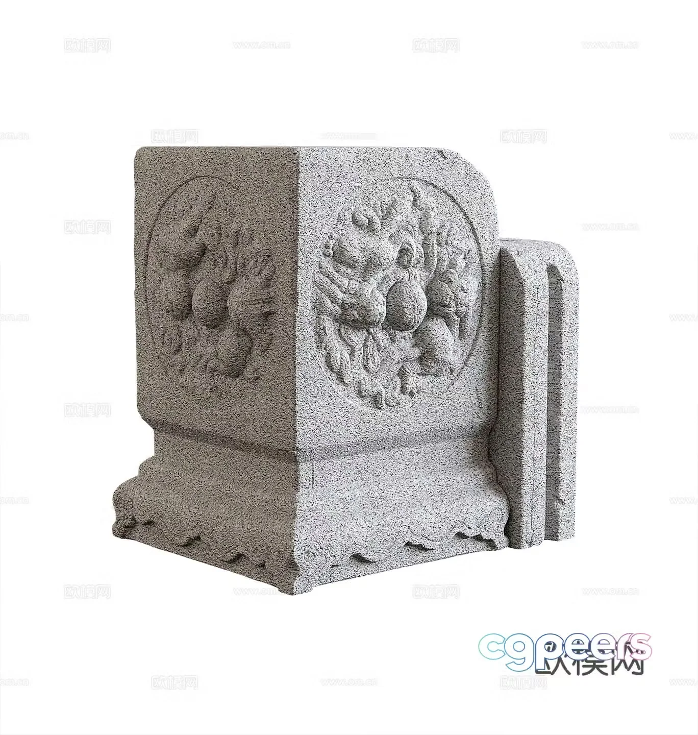 New Chinese ornament 3D model