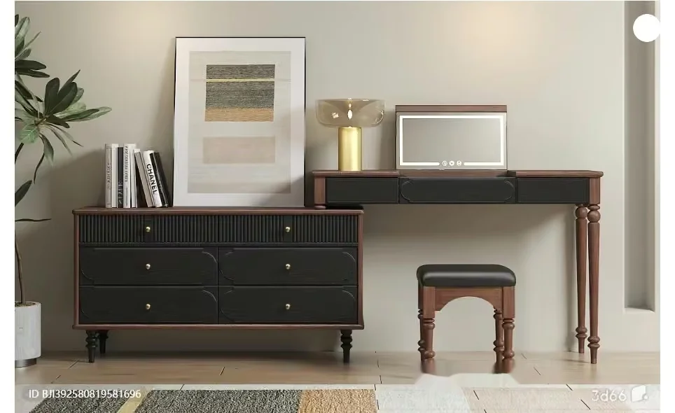 Modern Dresser Set 3D Model – 7793 – VRAY Render