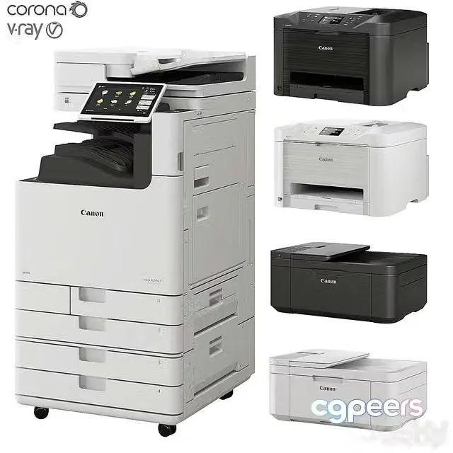3ds Max Free – Canon printer set