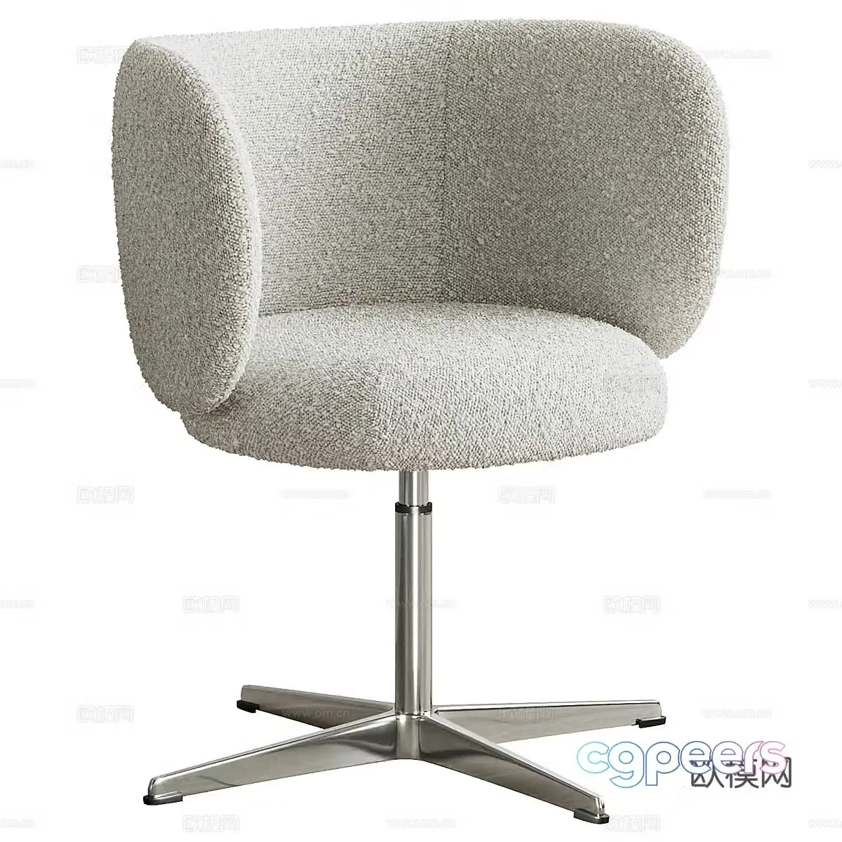 Modern book chair office chair 3D model