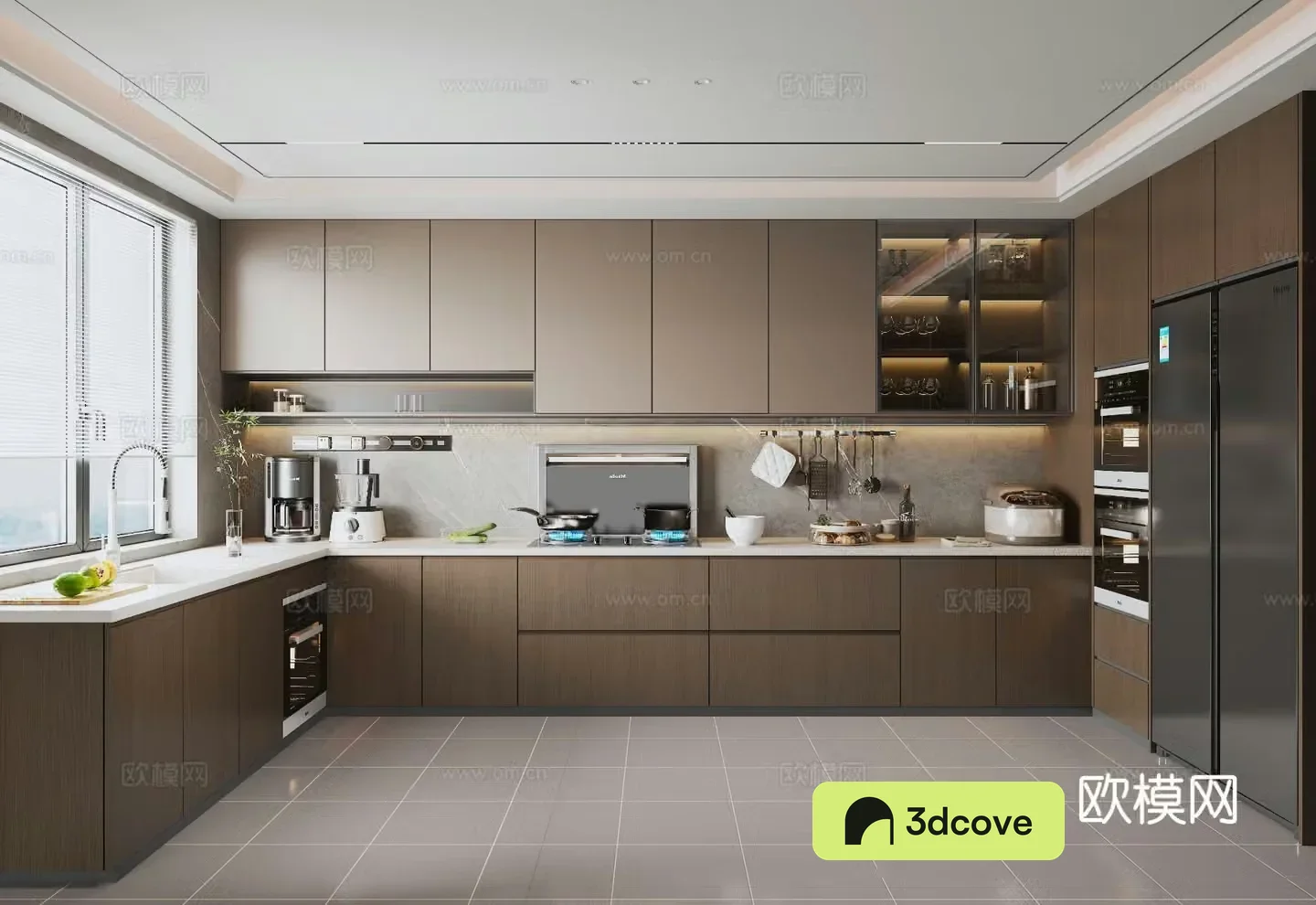 Italian kitchen cabinet