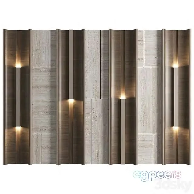 3ds Max Free – Wall Panel Decor 272