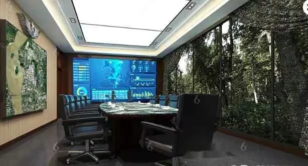 Modern Office Meeting Room 3D Model – 3938 – VRAY Render