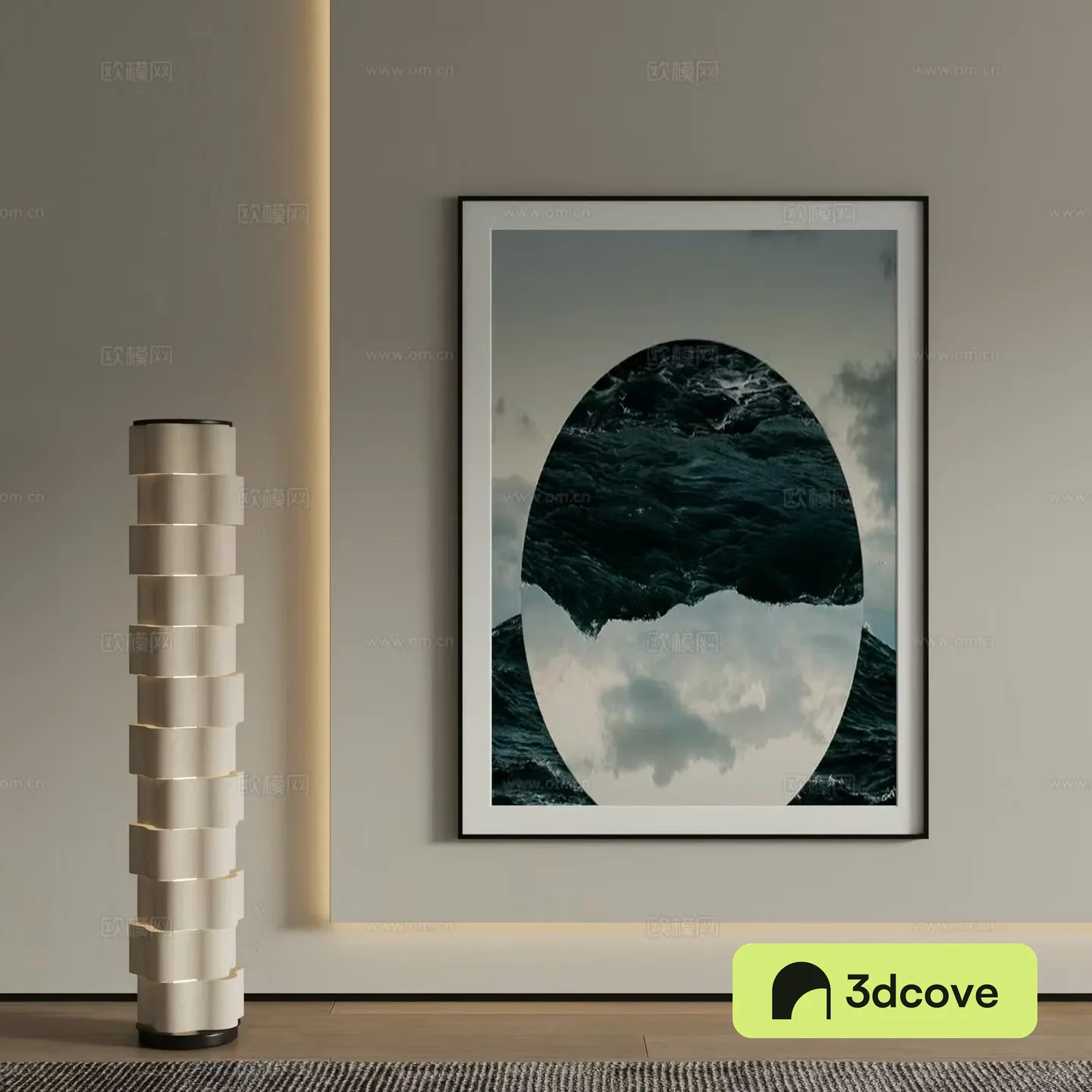 Modern decorative painting Abstract hanging painting