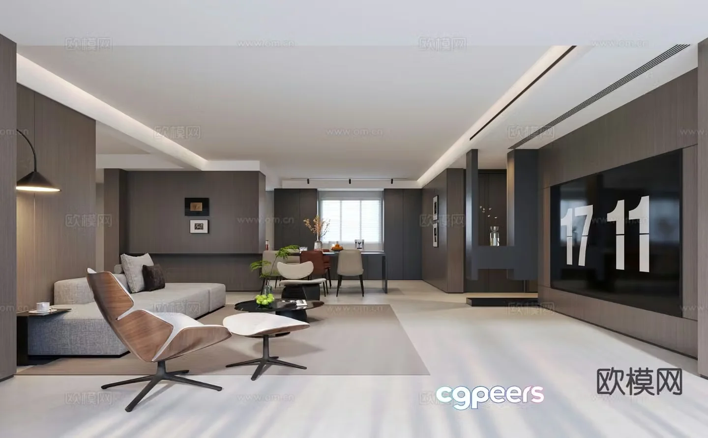 Italian restaurant 3d model