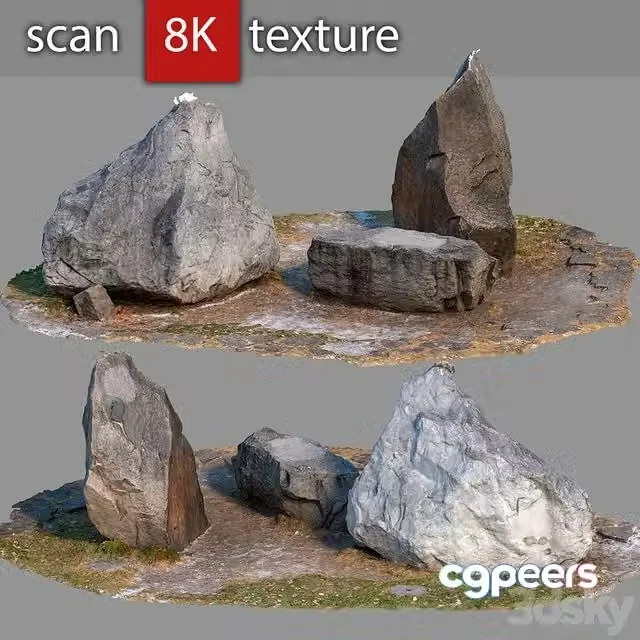 3ds Max Free – Stone 54