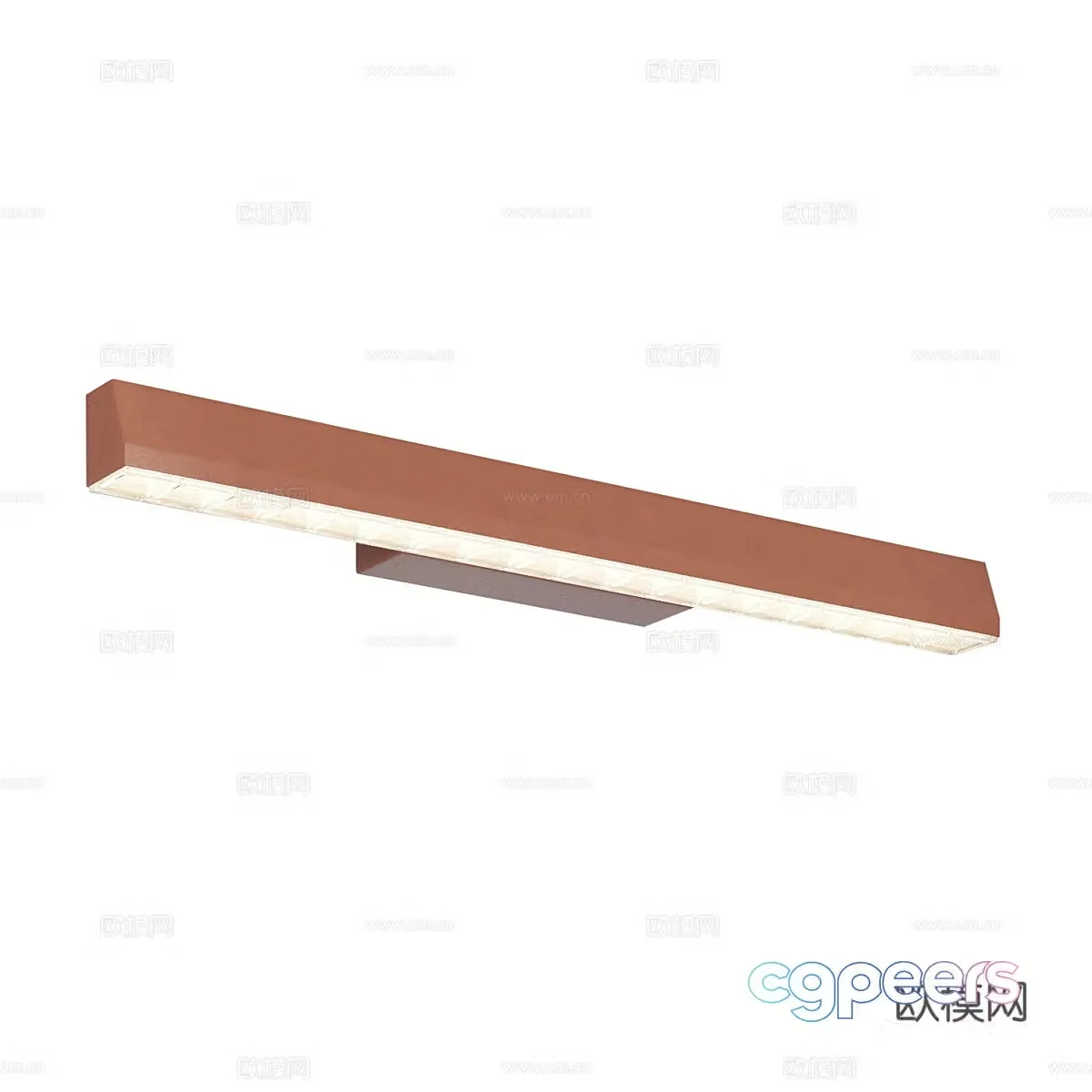 Modern minimalist wall lamp 3d model