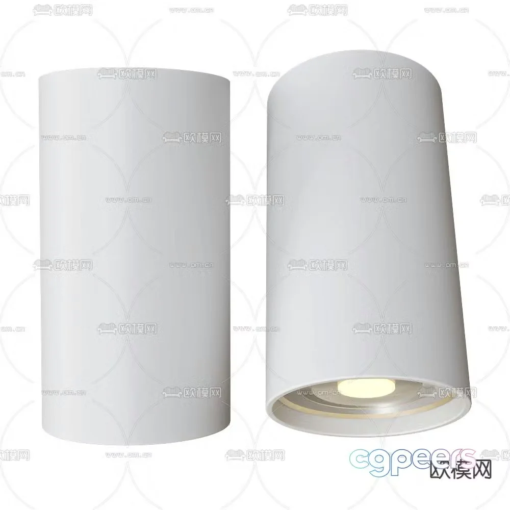 Candelux downlight spotlight 3d model