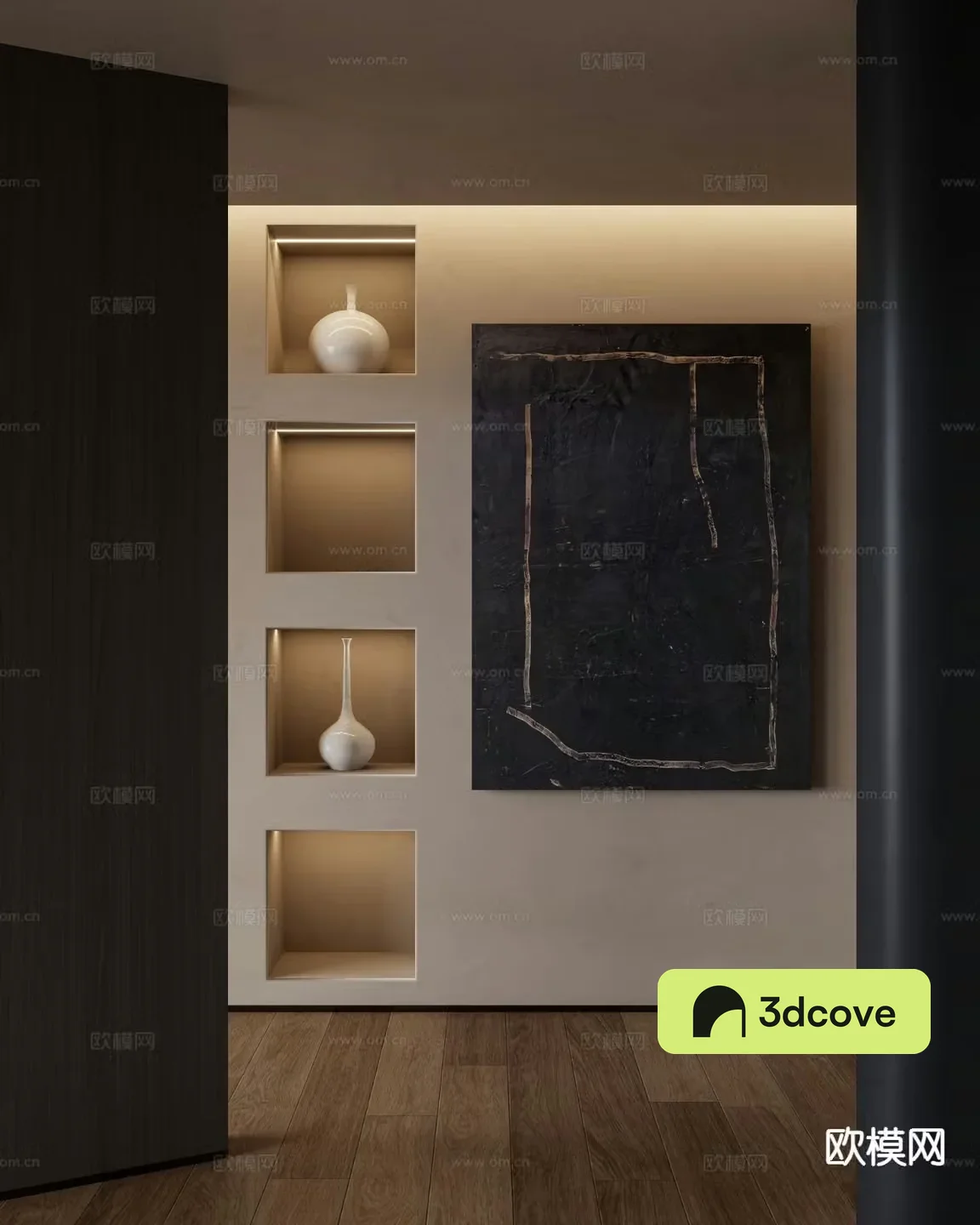 Wabi-sabi decorative painting texture painting hanging painting