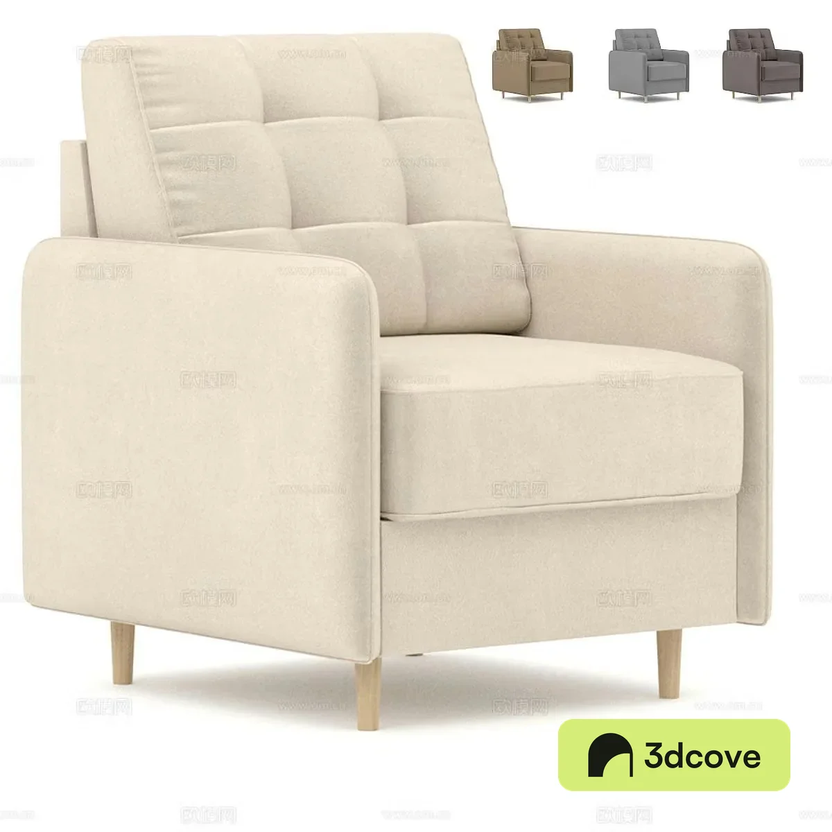 Single sofa arm sofa