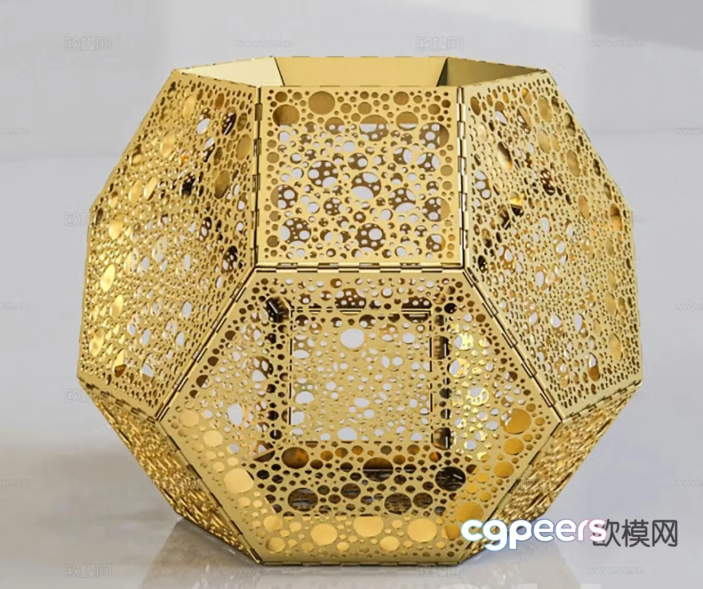 Light luxury decorations handicrafts ornaments 3D model