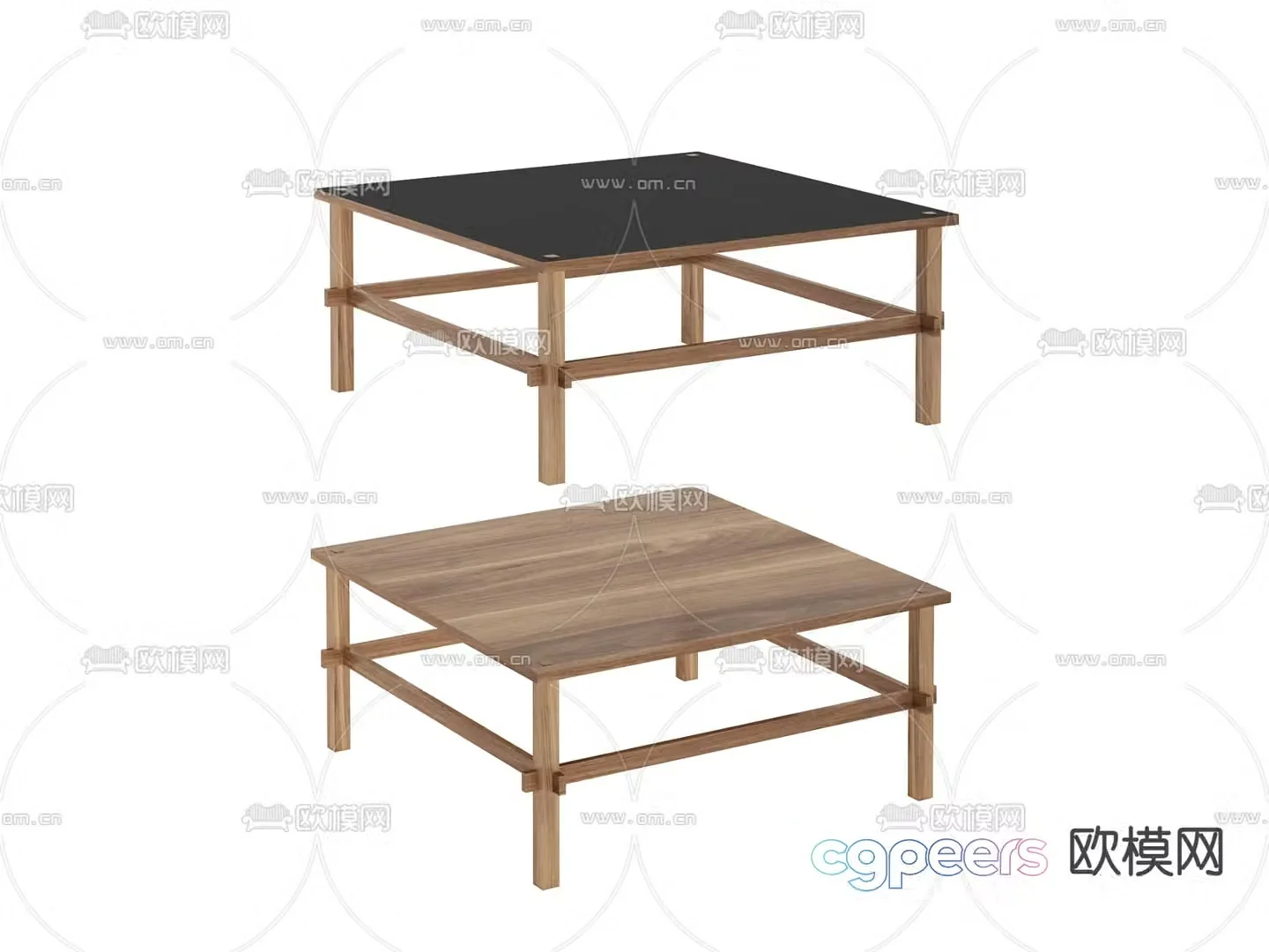 Wasabi coffee table 3D model