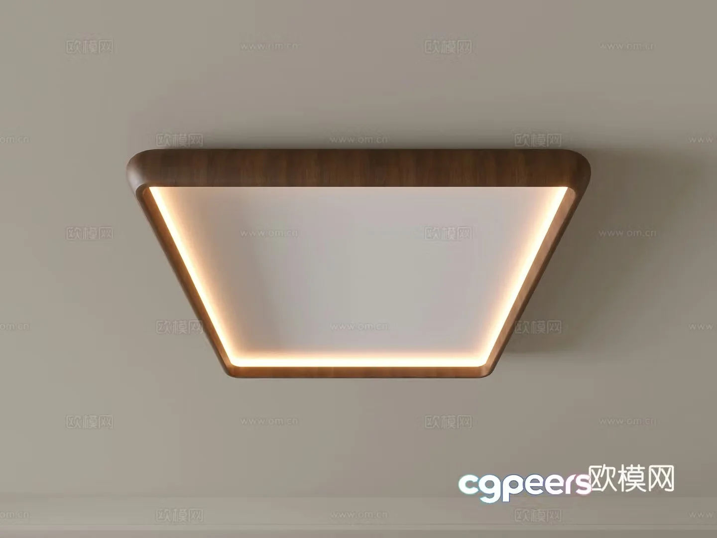 Modern ceiling lamp Geometric ceiling lamp Bedroom lamp Artistic shaped lamp Fashion living room lamp 3D model