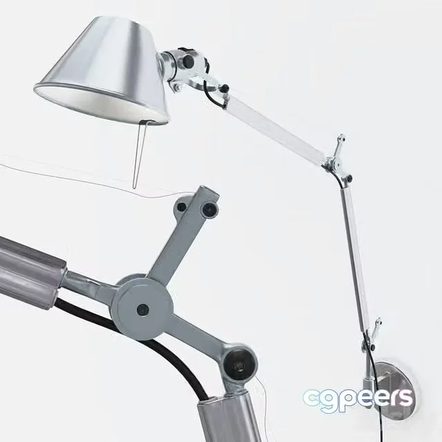 3ds Max Free – Artemide TOLOMEO Wall Light