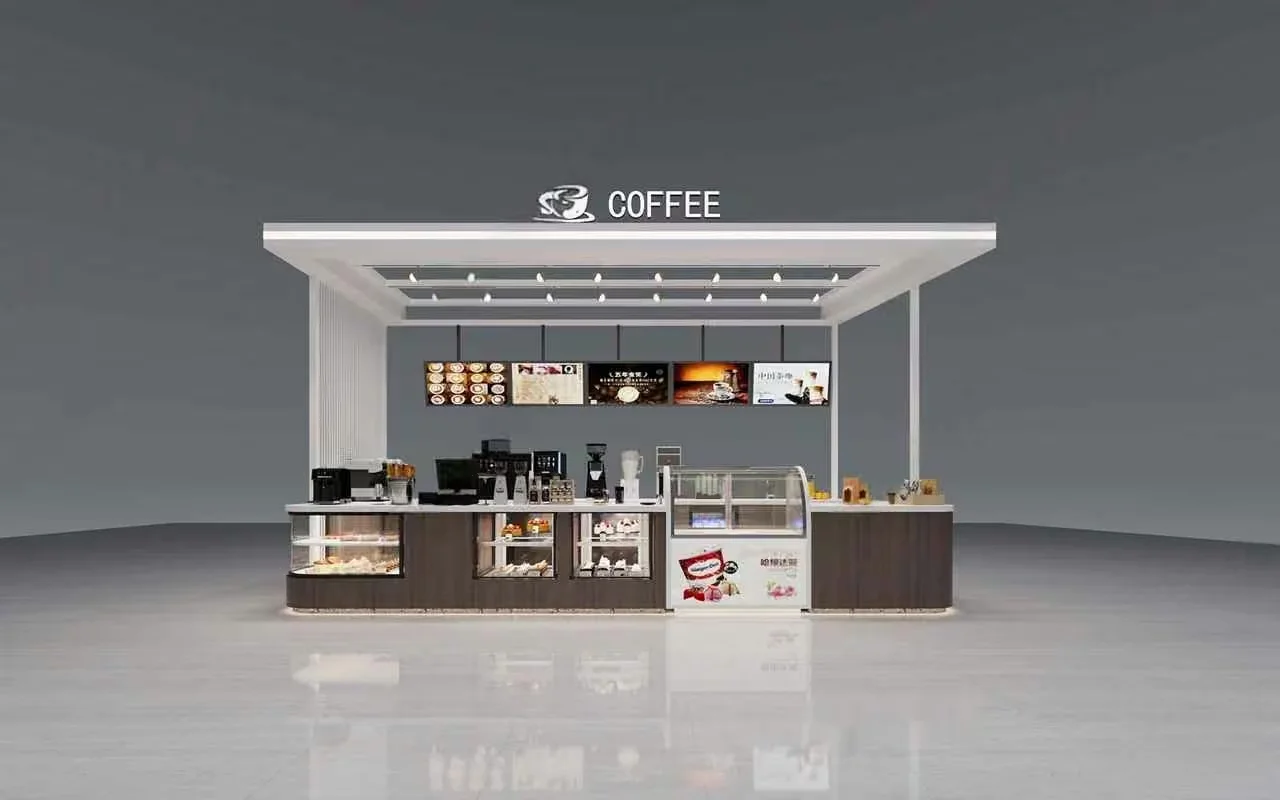 Modern Coffee Stand 3D Model – 1746 – CORONA Render