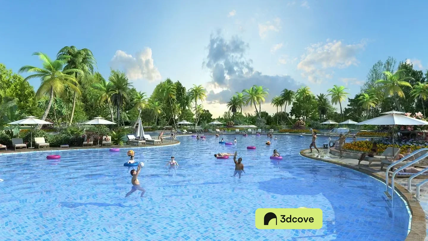 Large Outdoor Pool