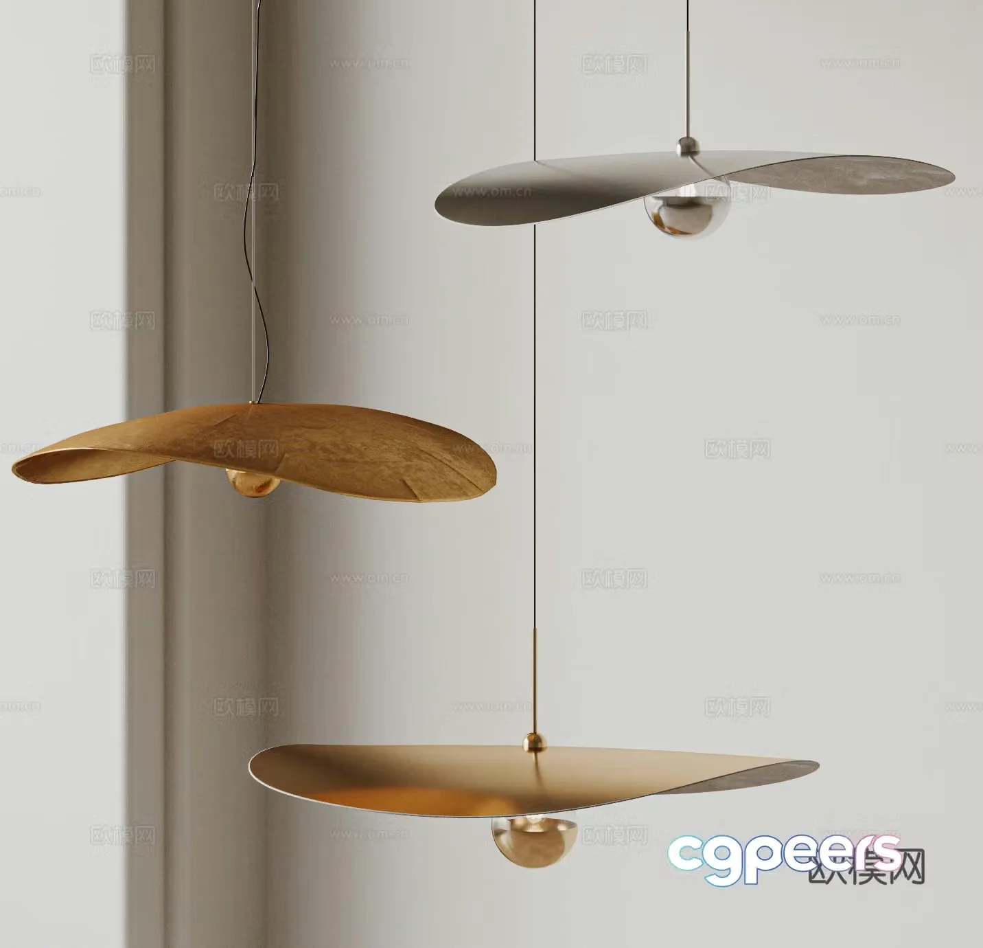 Modern chandeliers combination Metal chandeliers Italian chandeliers Decorative chandeliers Restaurant chandeliers 3D model