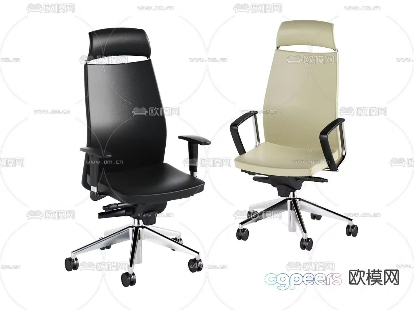 Office chair executive chair boss chair 3d model