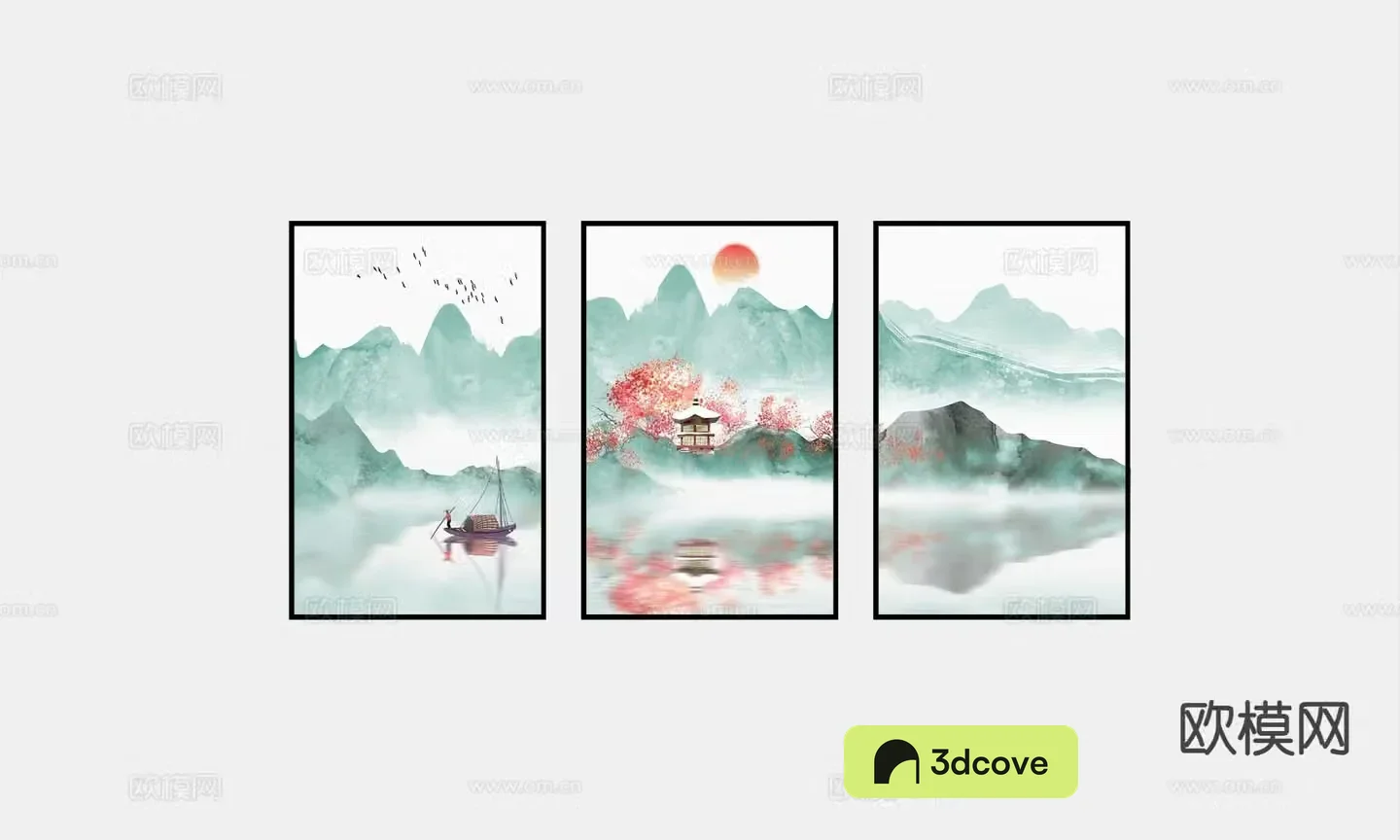 Chinese decorative painting hanging painting