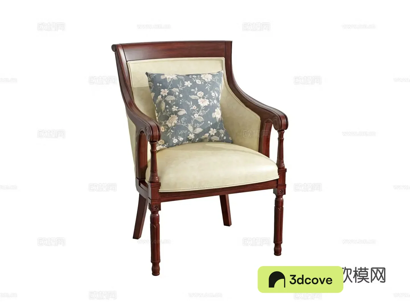 Simple European chair leisure chair